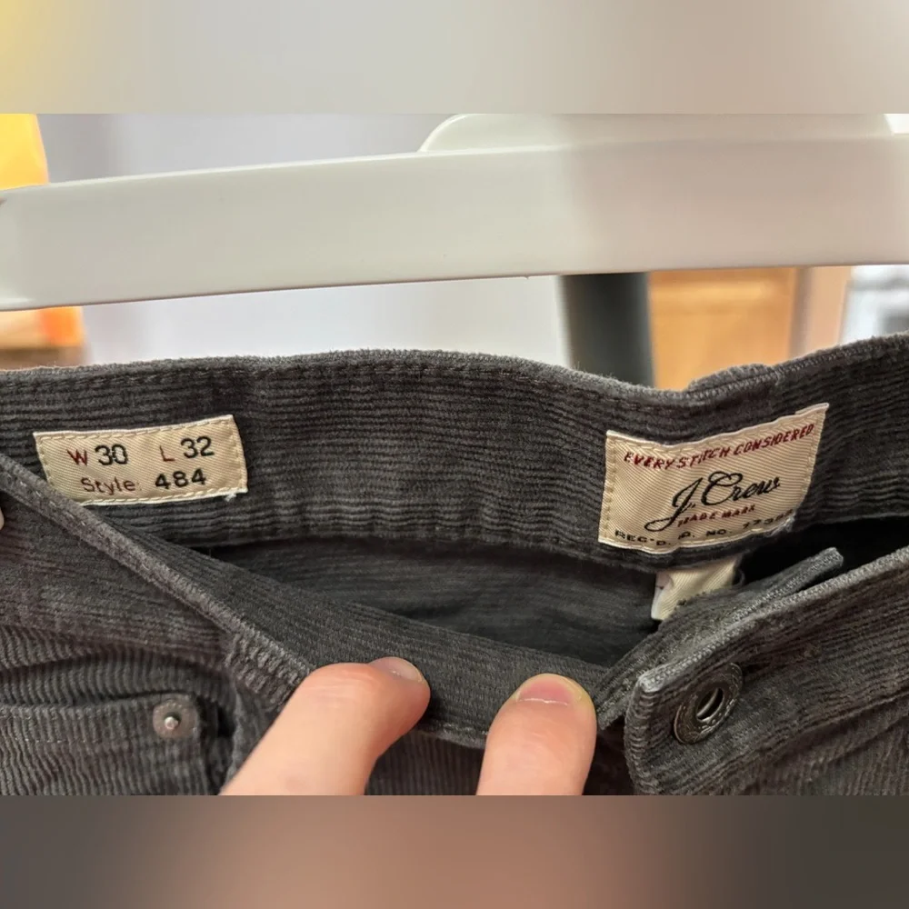 J.Crew 484 Slim-Fit Pant in Corduroy